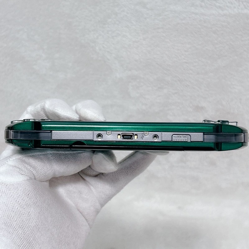 Near Mint Sony PSP-3000 Console Green Rare Color Region free Tested gallery