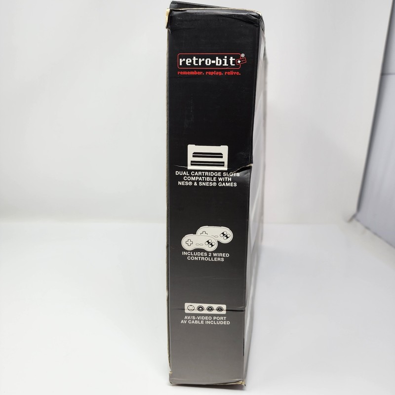 Retro-Bit Retro Duo 8-Bit & 16-Bit Dual Retro Video Game System V3.0 gallery