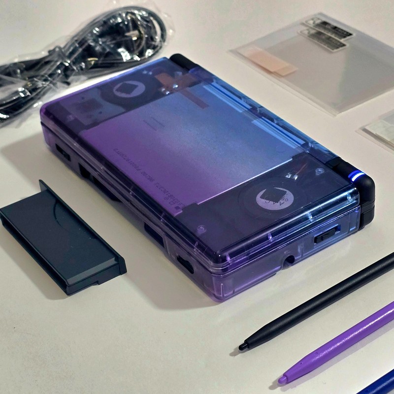 Nintendo DS Lite With Charger, Stylus, GBA Cover Brand New System CHOOSE COLOR gallery
