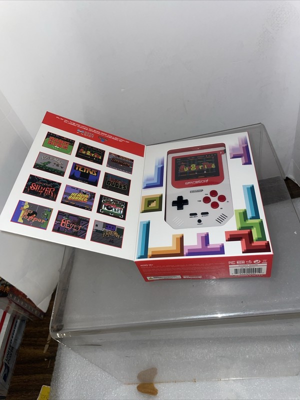Retro-Bit Go Retro Portable 250+ Game Player Classic TETRIS Burger Time NEW gallery