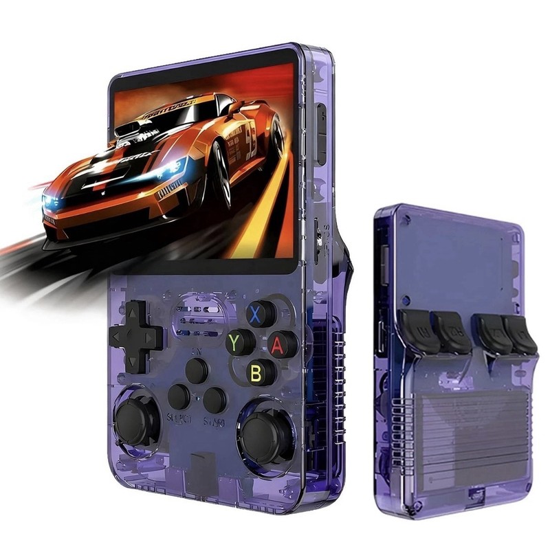 R36S Retro Handheld Video Game Console Over 22,000 Games 3.5 Inch IPS Screen