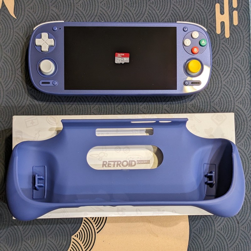 Retroid Pocket 5 • 128GB SanDisk SD+ 128GB SSD • Official Grip • Great Condition gallery