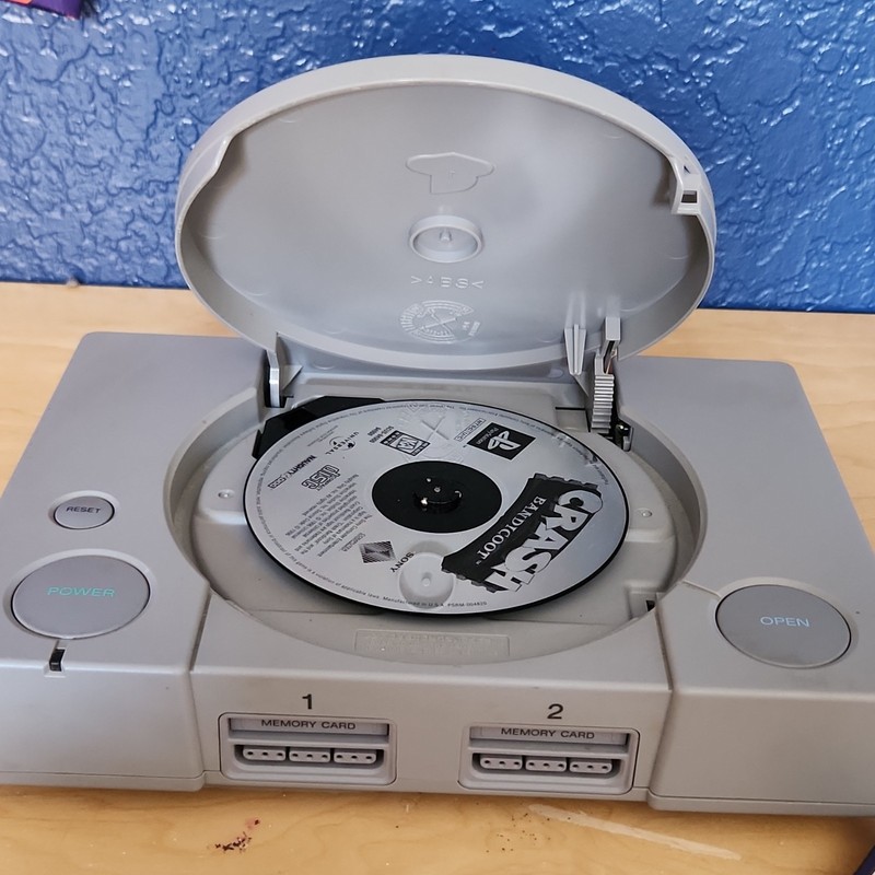 Sony PlayStation 1 PS1 Gray Home Console w/ Sony Controller Memory Card Slot gallery