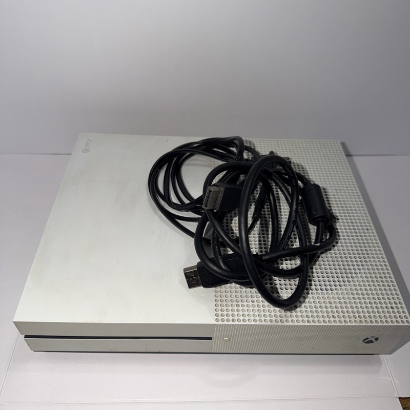 Microsoft Xbox One S 1TB Console – White Read Description