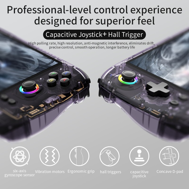 RG557 Android 14, 5.48-inch 12+256G Capacitive Joystick Handheld gallery