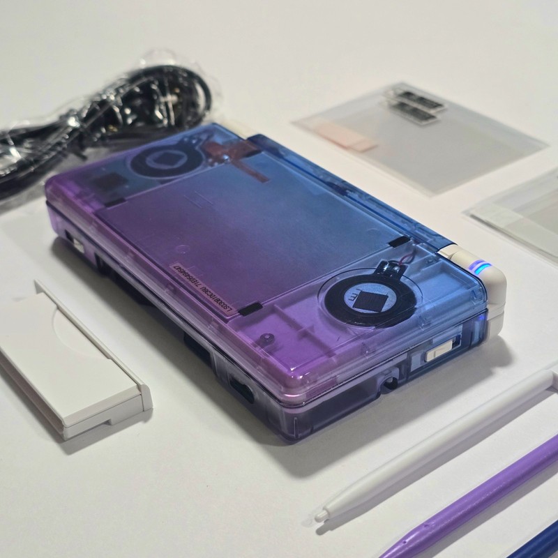 Nintendo DS Lite With Charger, Stylus, GBA Cover Brand New System CHOOSE COLOR gallery