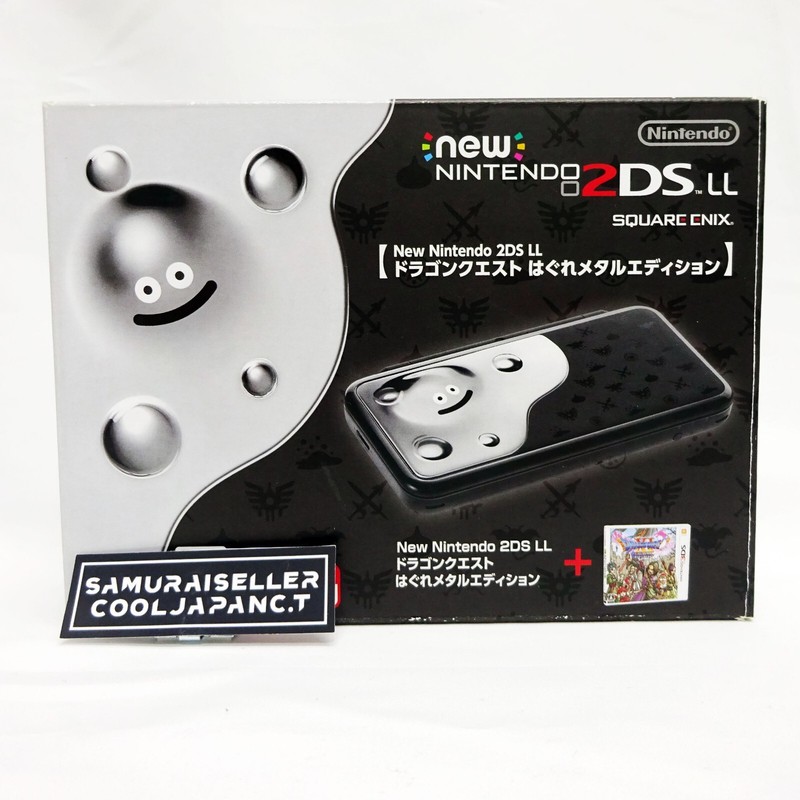NEW Nintendo 2DS LL Console System Dragon Quest Hagure Metal Edition JAPAN