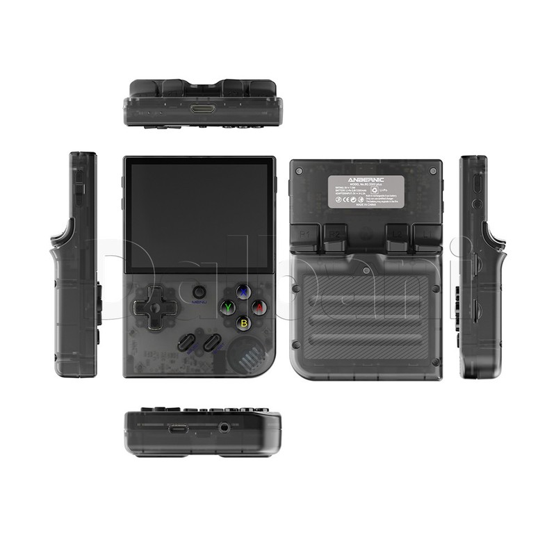 RG35XX Plus Anbernic Black Retro Game Console 3300mAh Linux System