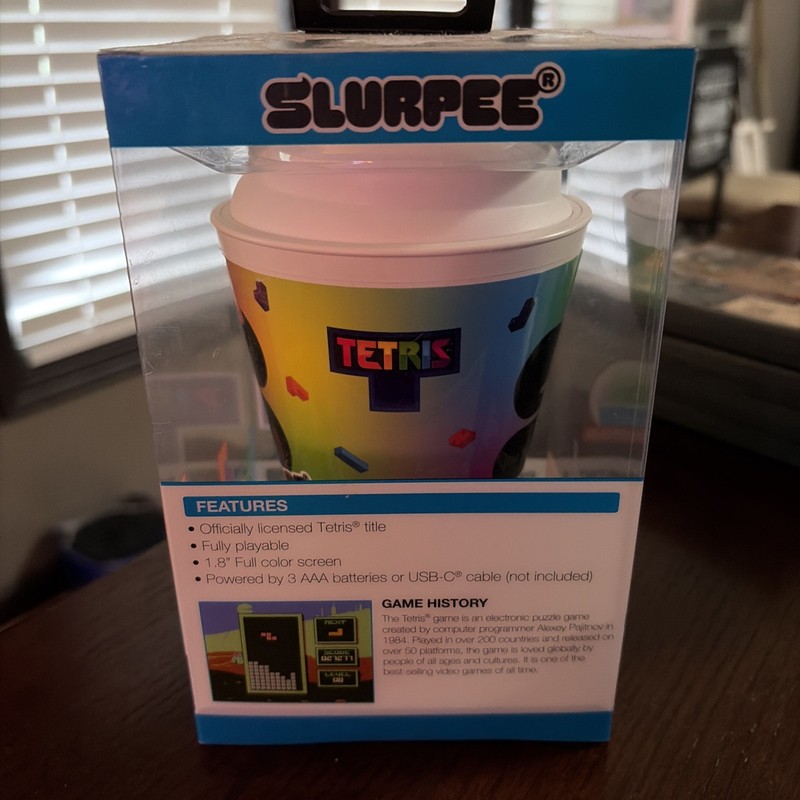 Tetris Slurpee 7-Eleven Portable Gaming System Brand New In Factory SEALED Box gallery