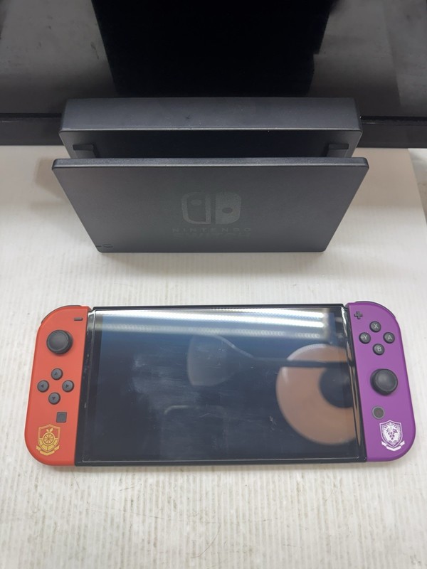 Nintendo Switch OLED Pokémon Scarlet & Violet Edition Console Wi-Fi HDMI USB-C gallery