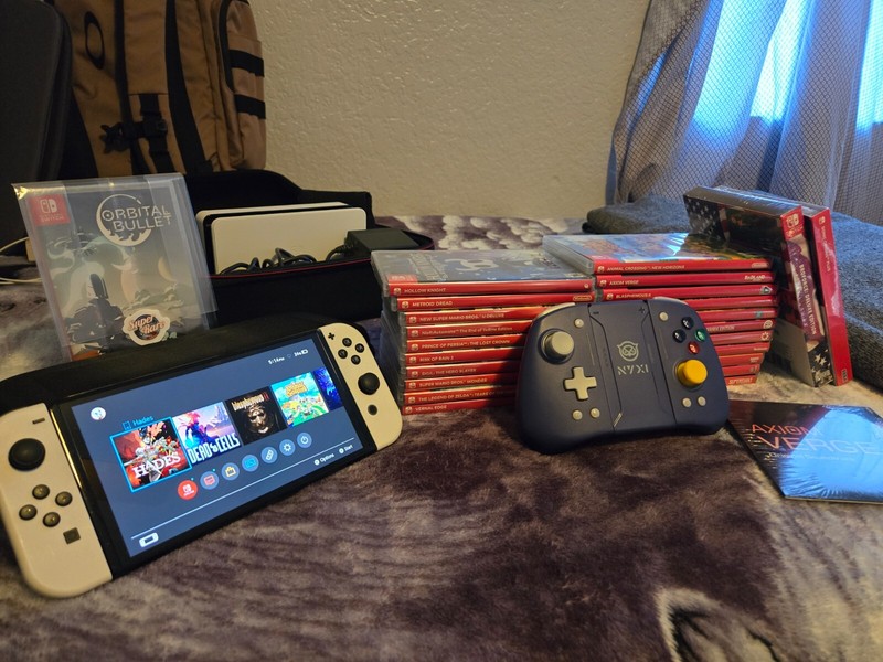 Nintendo Switch OLED Collection (Sealed/Preowned Games with many accessories)