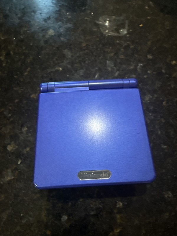 Game Boy Advance SP Handheld System Blue Includes Charger With Games With Case gallery