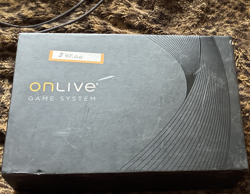 OnLive Microconsole Game System w/ Controller, 1080p, Wi‑Fi, HDMI, Black