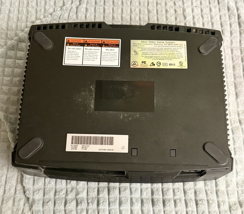 Original Microsoft Xbox Console - Black gallery