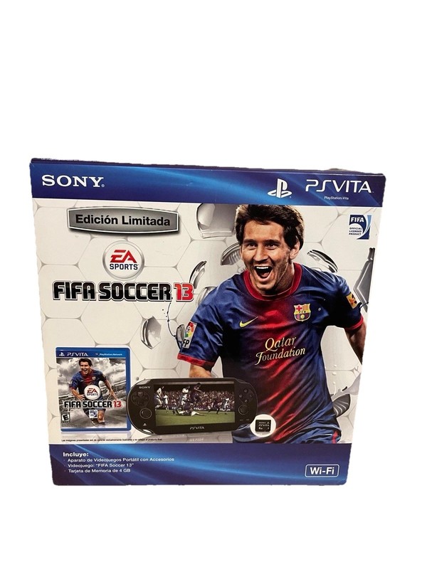 Special Edition Messi FIFA 13 - Sony PlayStation PS Vita PCH-1010 - Open Box