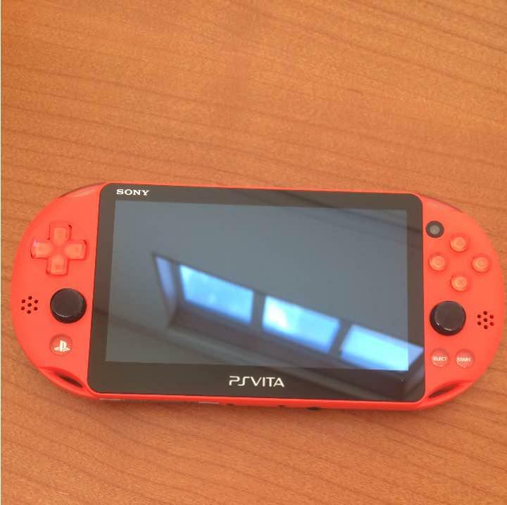 Playstation vita Wi-Fi model NEON ORANGE PCH-2000 ZA24 game sony PSVITA gallery