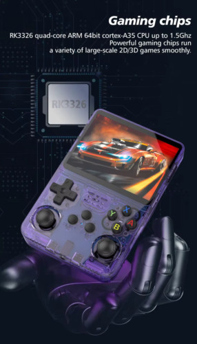 R36S Retro Handheld Video Game Console Linux System 3.5 Inch IPS Screen gallery