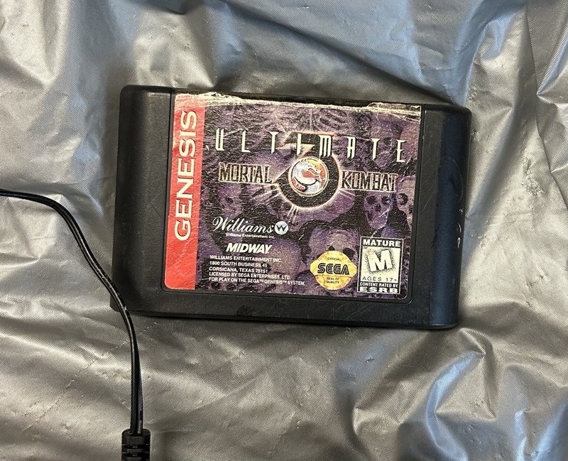 Sega Genesis Console 1601 with controller/hookups with ext port And More gallery