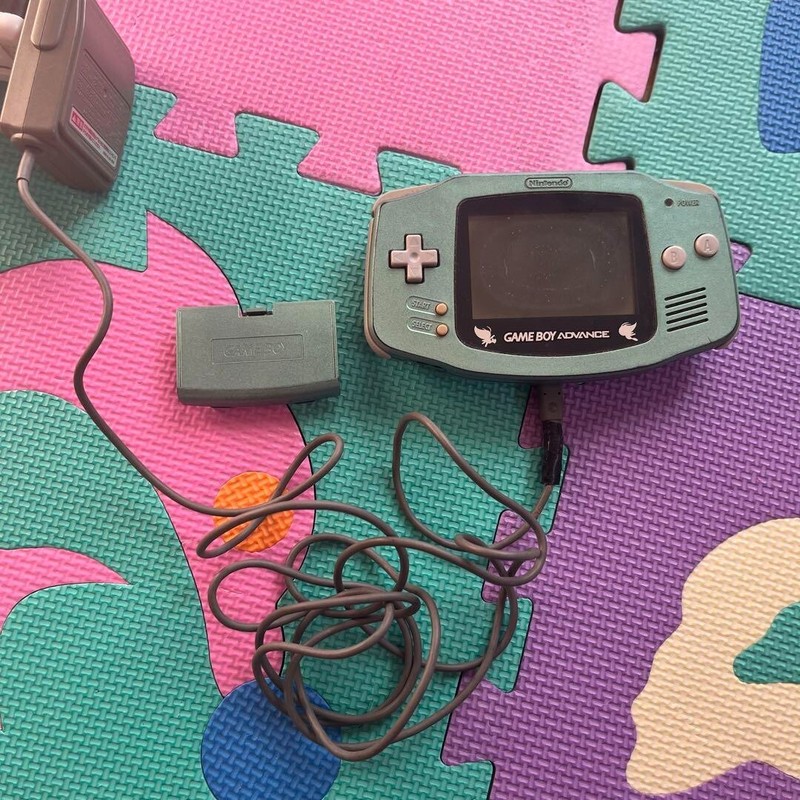 Nintendo GameBoy Advance Celebi Green Pokemon Center Console Japan