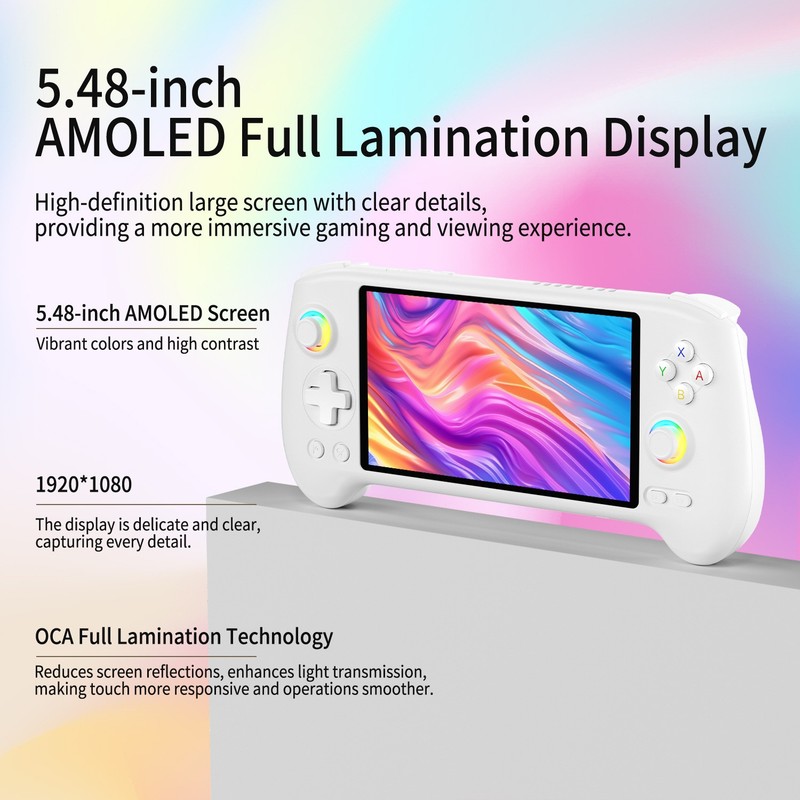 RG557 Android 14, 5.48-inch 12+256G Capacitive Joystick Handheld gallery