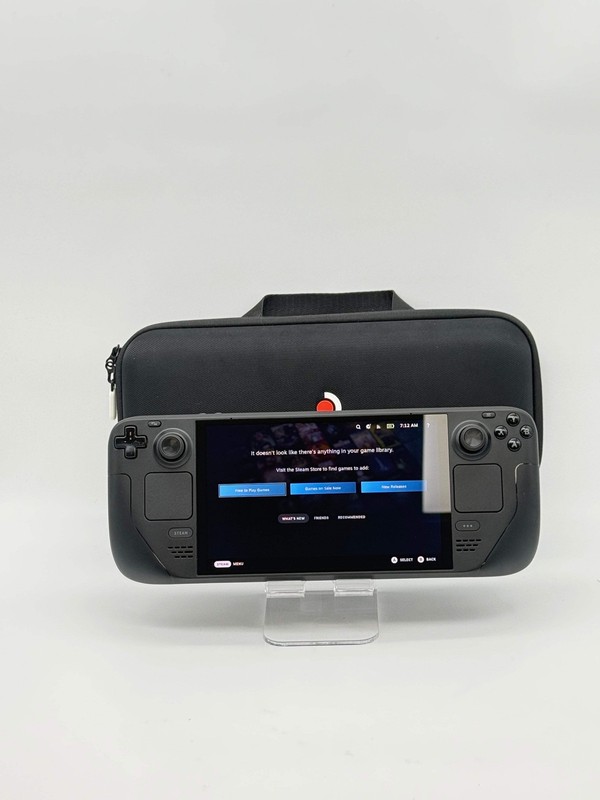 Valve Steam Deck OLED 512GB 2023 Handheld Console Black w/ Case