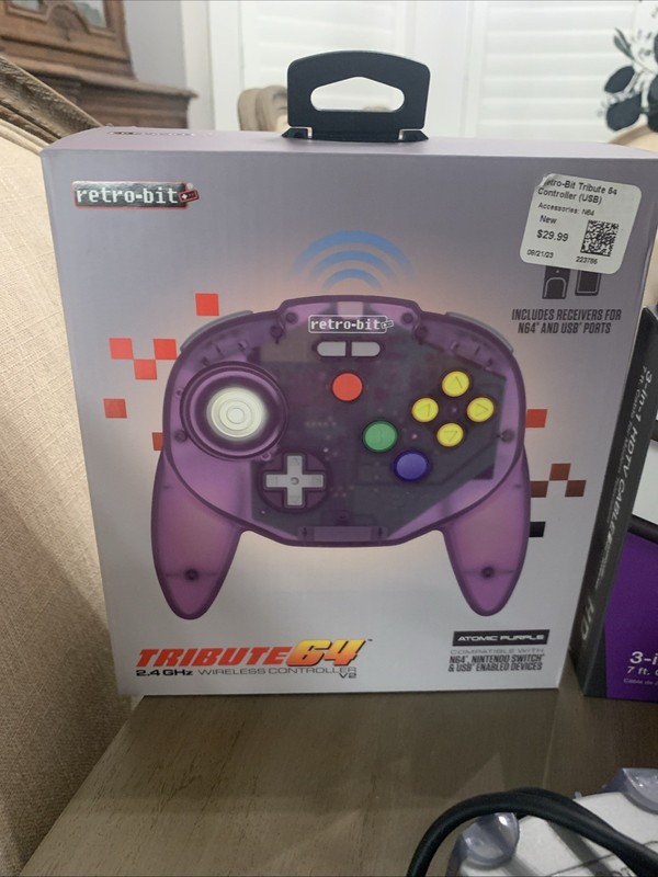 Nintendo 64 Console 8 Game Lot Original And Modern Controller / Cables gallery