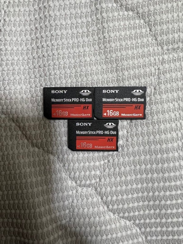 PSP Sony Memory Stick Pro-Hg Duo Hx 16Gb 3 Japan
