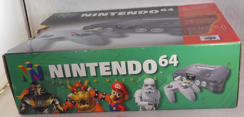 1996 Nintendo 64 Launch Edition Console Game Control Deck Complete in Box CIB gallery