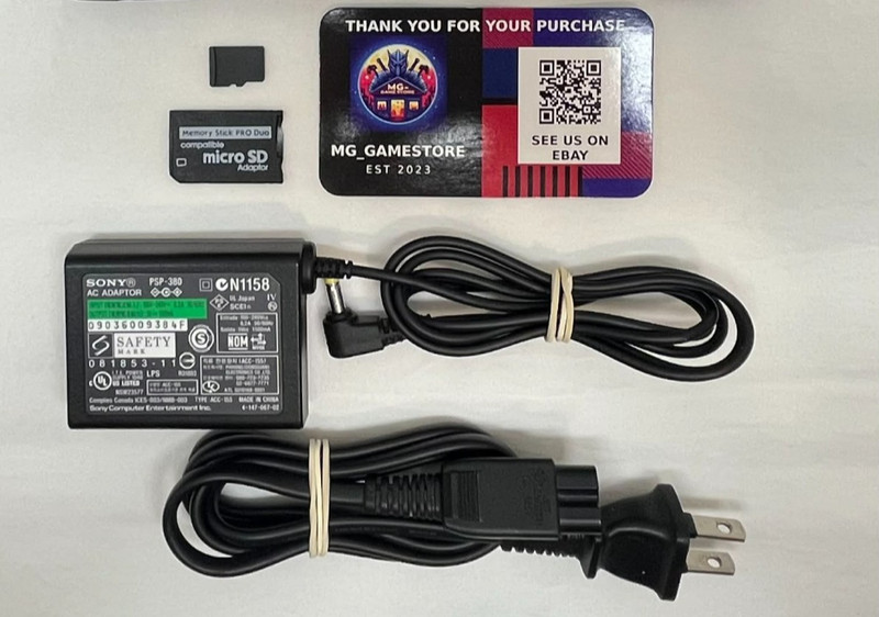 PSP3000 God of War / New Battery / Genuine Sony Charger / Region Free / 16GB gallery