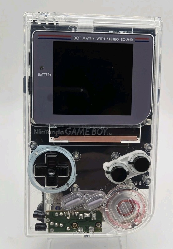 Restored Nintendo DMG GameBoy - New Shell - Laminated IPS Screen - New PCB Board gallery