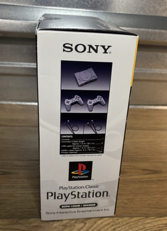 PlayStation Classic SCPH-1000R - Brand New in Box gallery