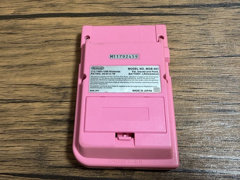 Nintendo Game Boy Pocket Pink MGB-001 Console Untested Japan gallery