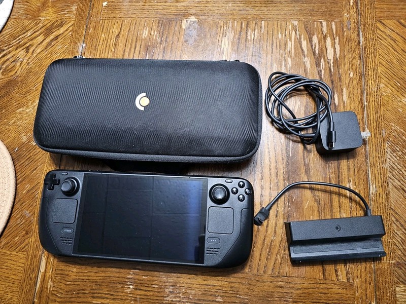 Valve OLED Steam Deck 1TB With Dock Station, Case, Charger, SD Card Included