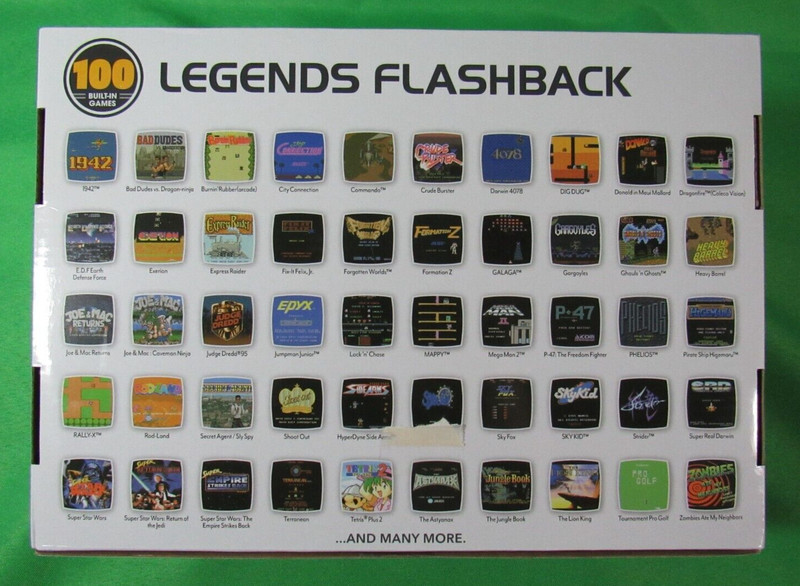AtGames Legends Flashback HDMI Console Built-in Games with 2 Controllers gallery