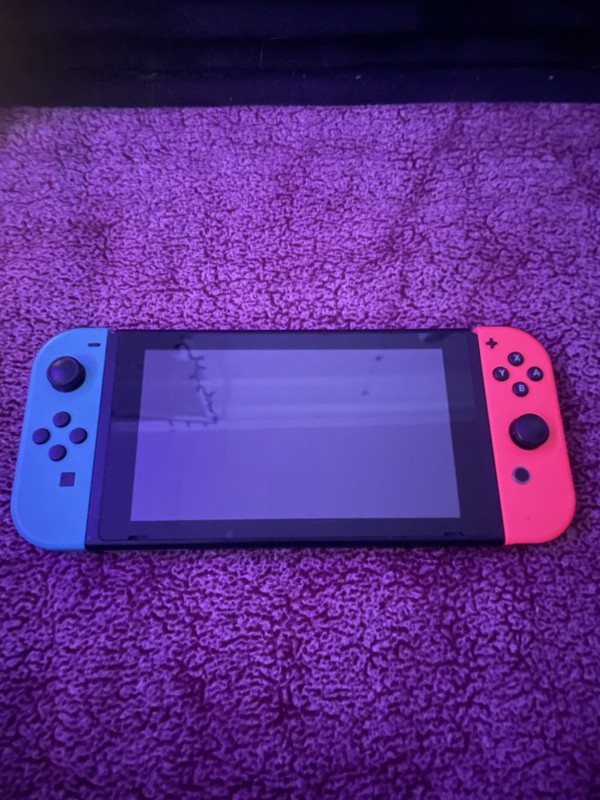 Nintendo Switch Console Red Blue Joy-Con Handheld Mode Detachable Controllers