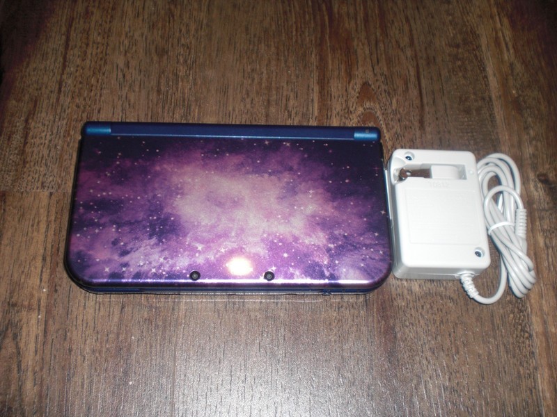 Nintendo New 3DS XL Galaxy Purple Console System Plays 3DS DS 2DS Games TESTED gallery