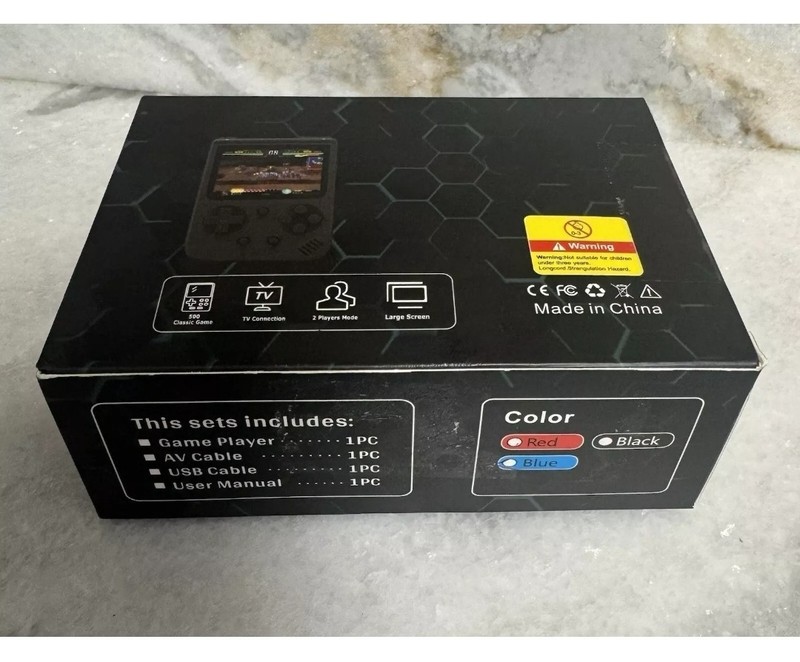 Game player 5 In 1 Retro games blue gallery
