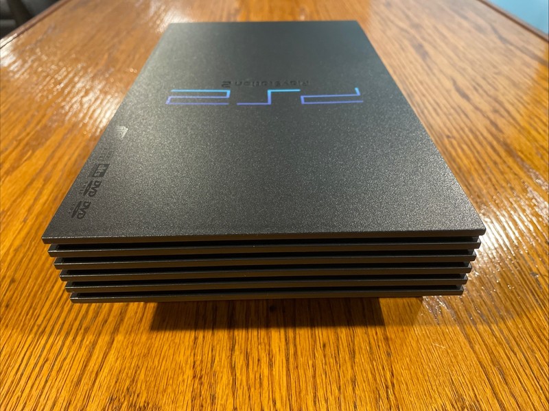 PlayStation 2 PS2 (Black) | SCPH-39001 | w/ Controller | Used | Authentic | OEM gallery