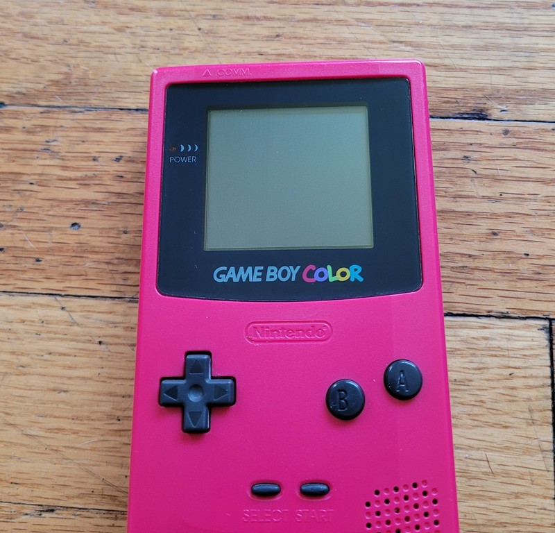 Nintendo GameBoy Color - Berry Handheld System CGB-001 - Authentic - Tested! gallery