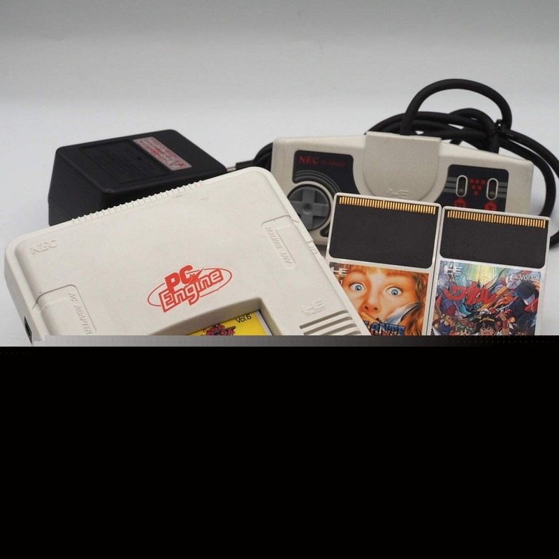 NEC PC Engine Console PI-TG001 w/ Kato-chan Ken-chan, Vigilante & Wataru Tested