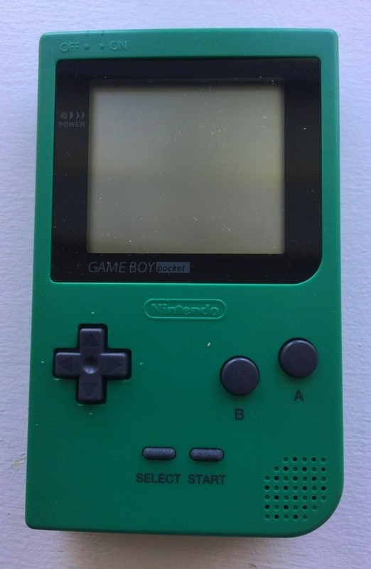 Nintendo Game Boy Pocket MGB-001 – Green – 100% OEM – Tested Working