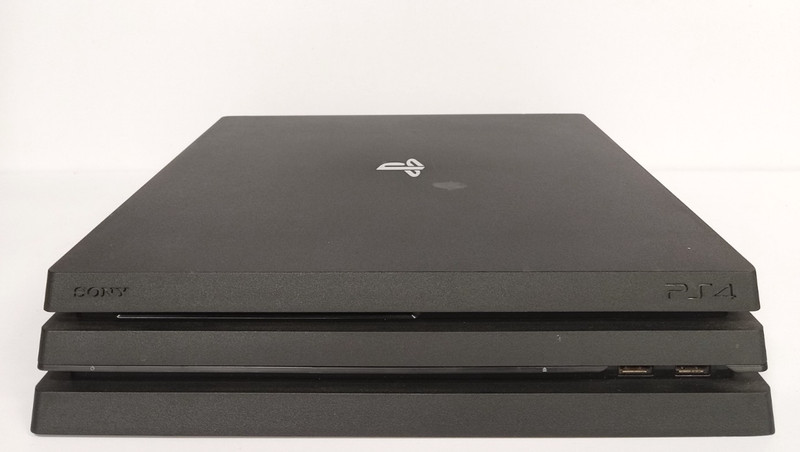 Sony PlayStation 4 PS4 Pro 1TB Console + Cables (CUH-7115B, 2018) Tested, FF #17