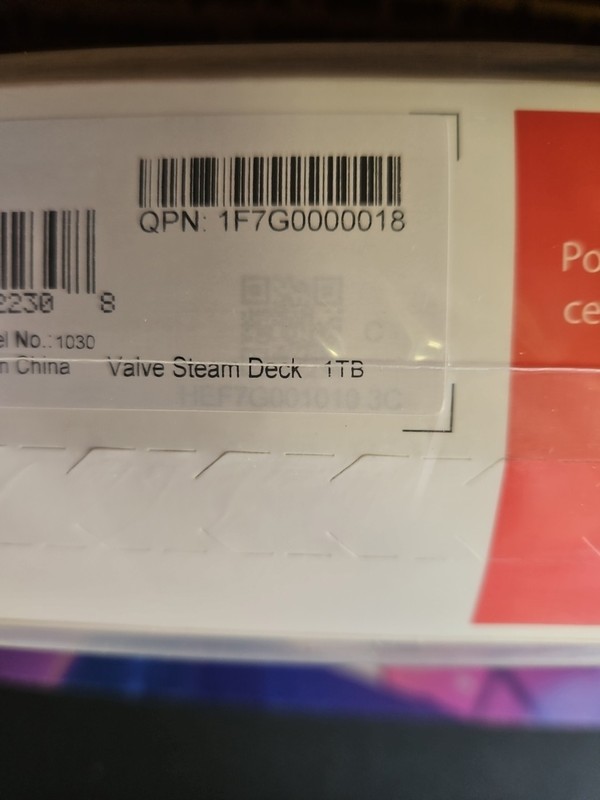 Steam Deck OLED Standard Edition Black 1TB Wifi + Bluetooth NEW gallery