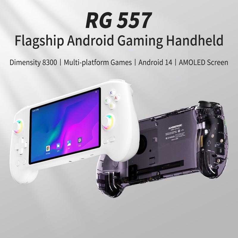 RG557 Android 14, 5.48-inch 12+256G Capacitive Joystick Handheld gallery