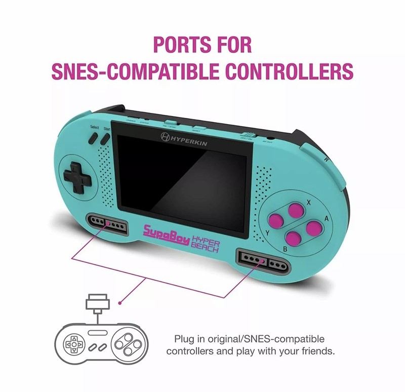 Green SupaBoy SFC Portable System for SNES and Super Famicom Games New gallery