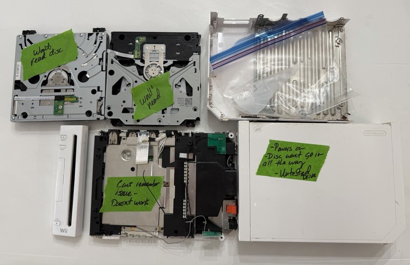 Nintendo Wii Consoles – For Parts