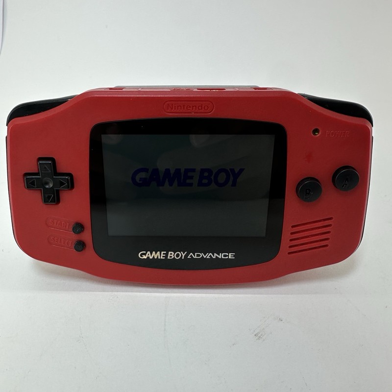 Nintendo Game Boy Advance AGB-001 Red Console Tested Working Japan Import gallery