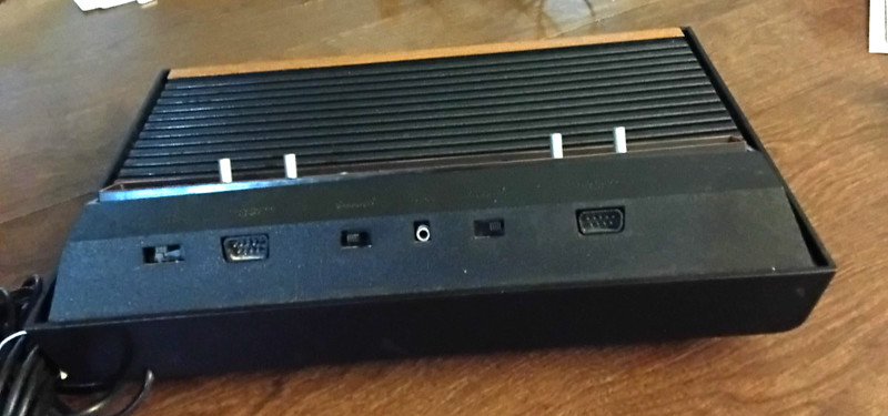Atari 2600 4 Switch Console Model CX-2600 A Made in Taiwan Works Perfect gallery
