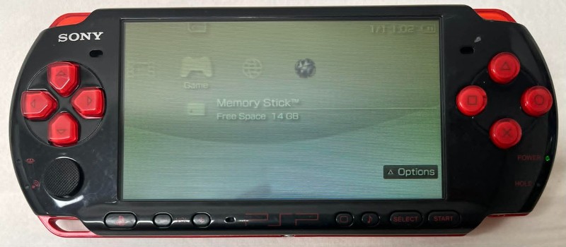 PSP3000 God of War / New Battery / Genuine Sony Charger / Region Free / 16GB gallery