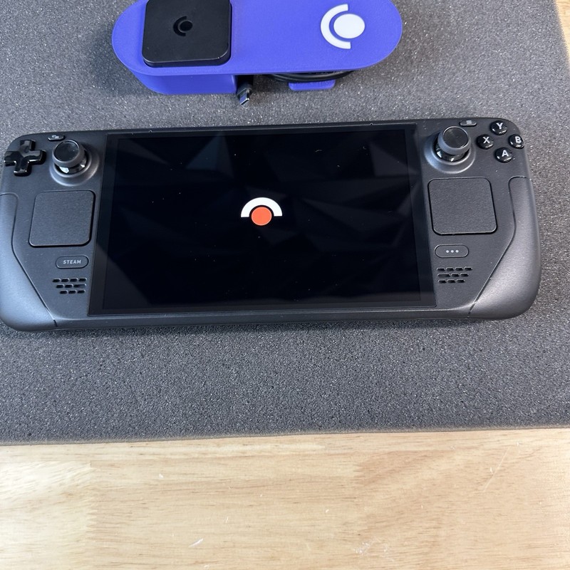 Valve Steam Deck OLED 512GB Black Handheld Console Bundle Excellent Condition gallery
